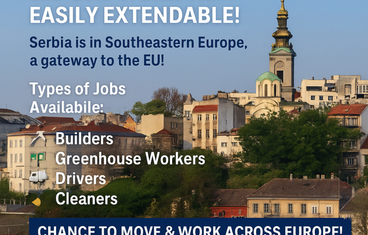 Serbia work visa for Pakistani workers
